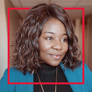 un portrait de Christine Edith Dikongué